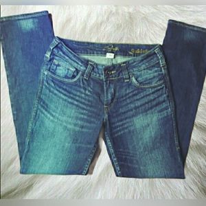 Silver Suki Slim Jeans Women's Size 28x30